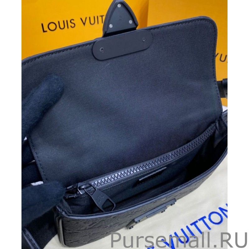 S Lock Sling Bag M58487 Black