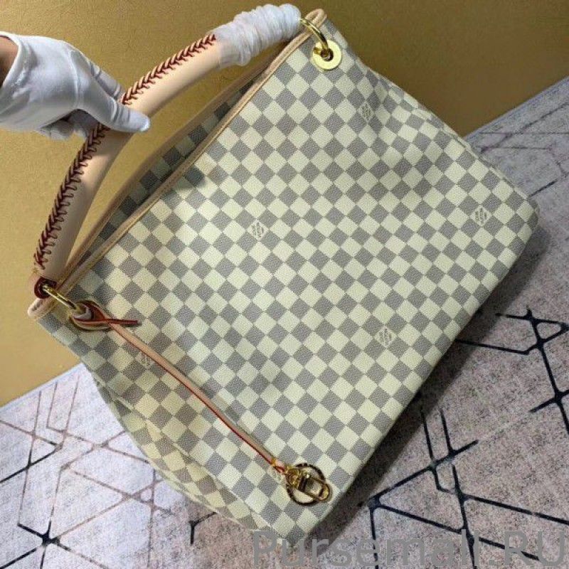 Artsy MM Bag Damier Azur N40253