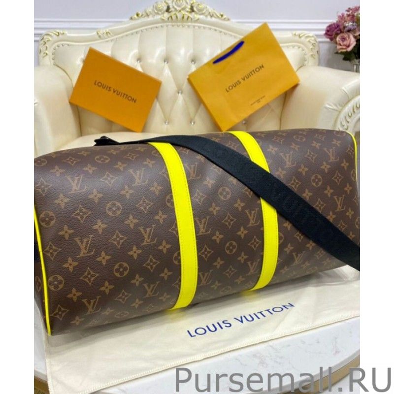 Keepall Bandouliere 50 M45866 Brown