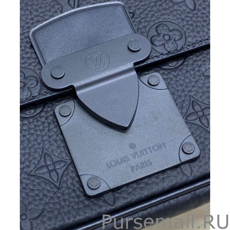 S Lock Sling Bag M58487 Black