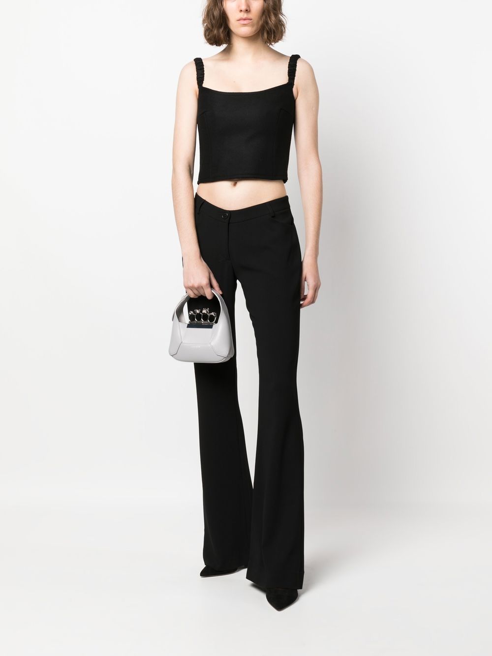 Alexander McQueen four-ring detail tote bag