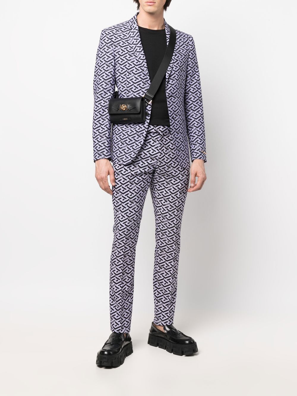 Versace Medusa head leather bag