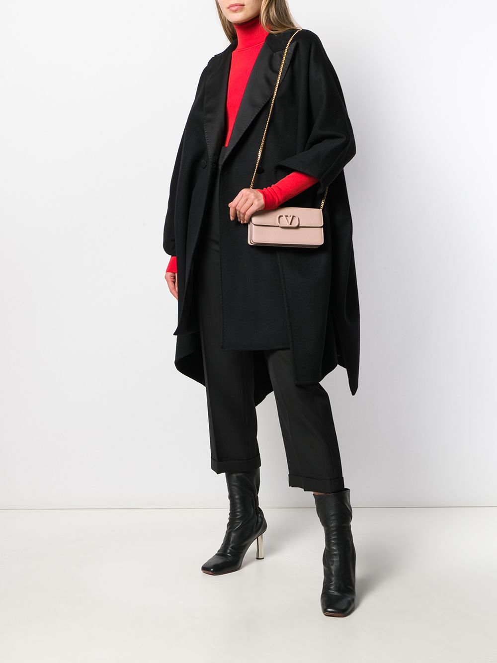 valentino Garavani VLogo Signature leather wallet-on-chain