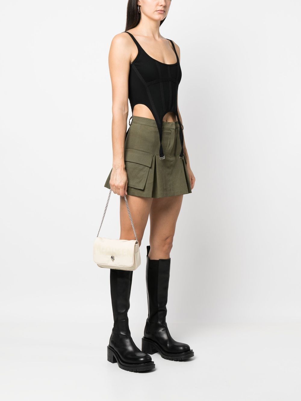 Alexander McQueen skull-plaque crossbody bag