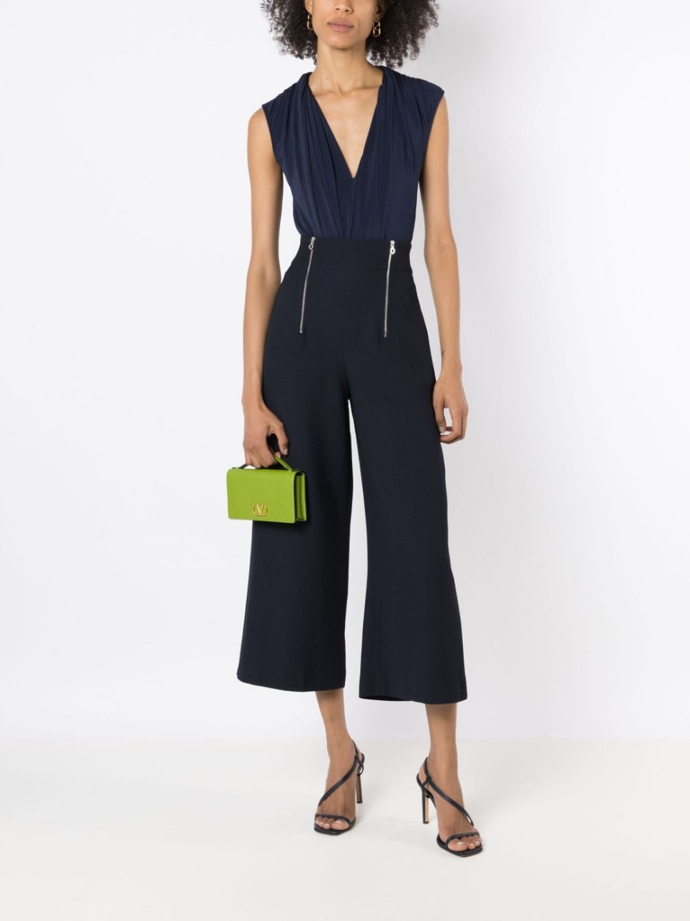 Valentino Garavani VLogo Signature leather wallet-on-chain