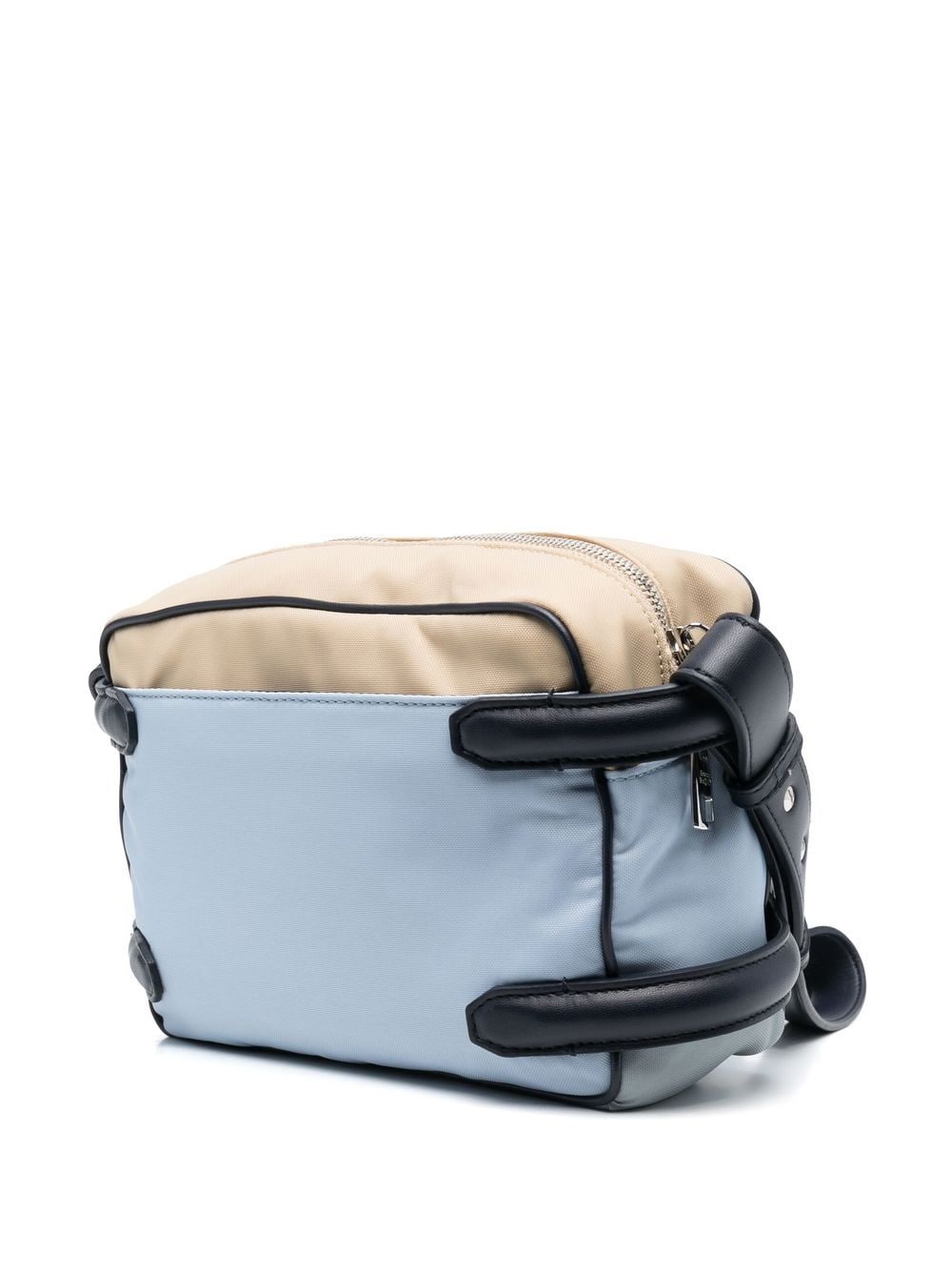 Alexander McQueen logo-print camera bag