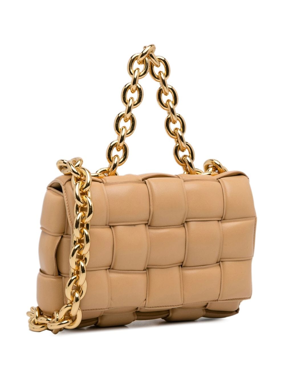 Bo*te*ga ve*ne*ta  m 2012-2022 padded cassette chain two-way bag