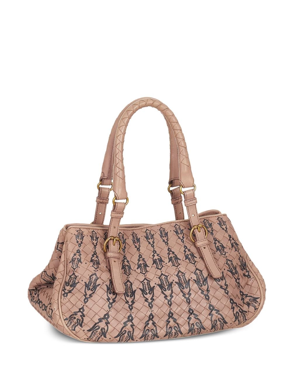 Bo*te*ga ve*ne*ta   intrecciato leather handbag