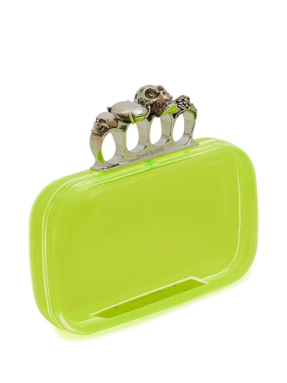 Alexander McQueen Skull knuckle-duster clutch bag