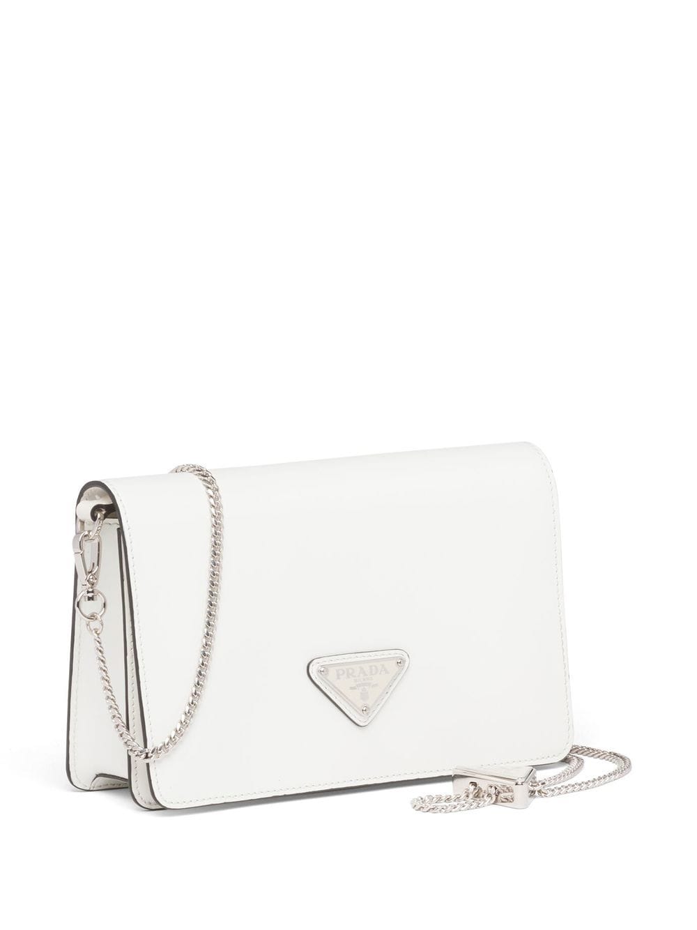 Pra*a triangle-logo small shoulder bag