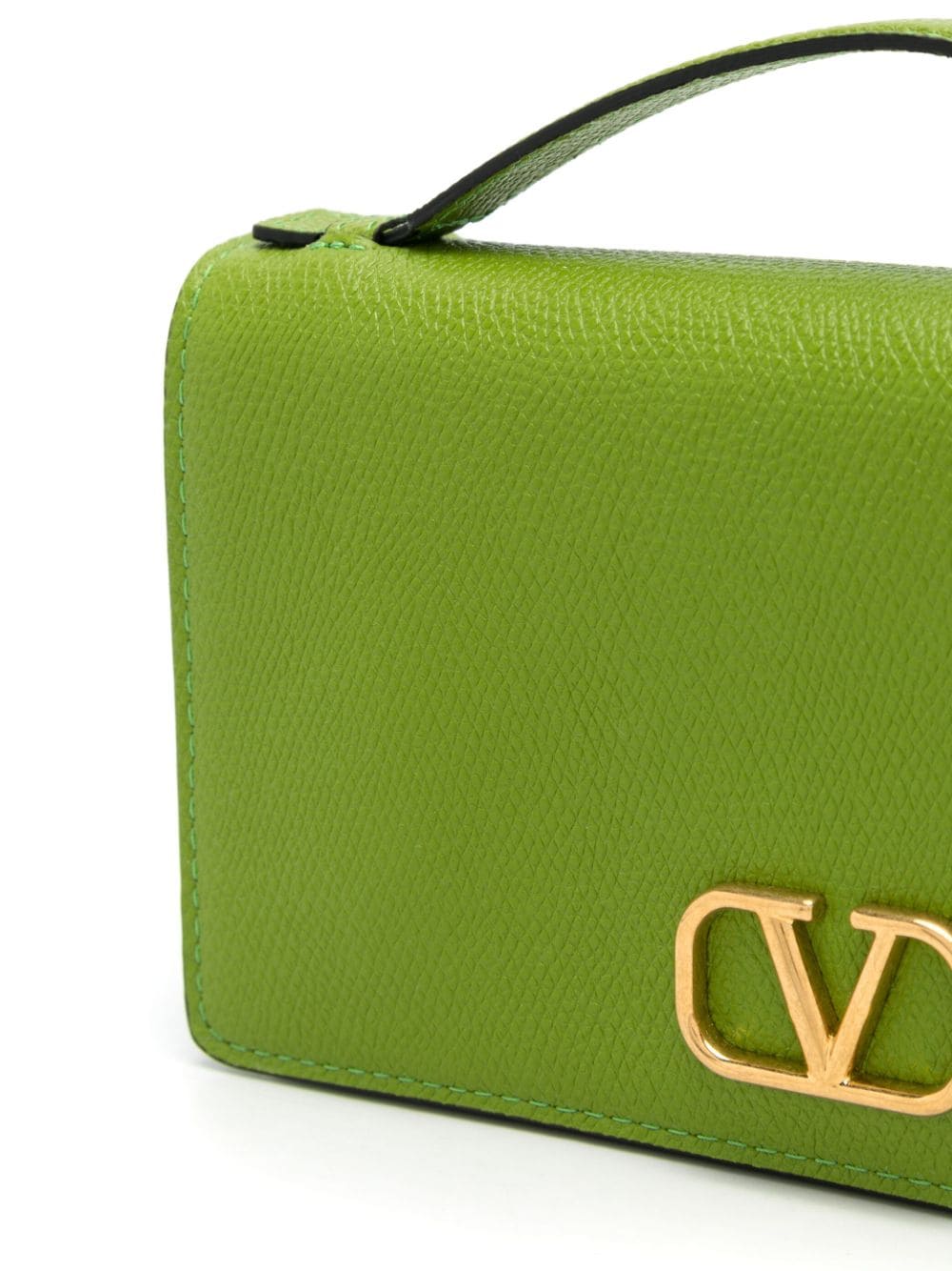 Valentino Garavani VLogo Signature leather wallet-on-chain