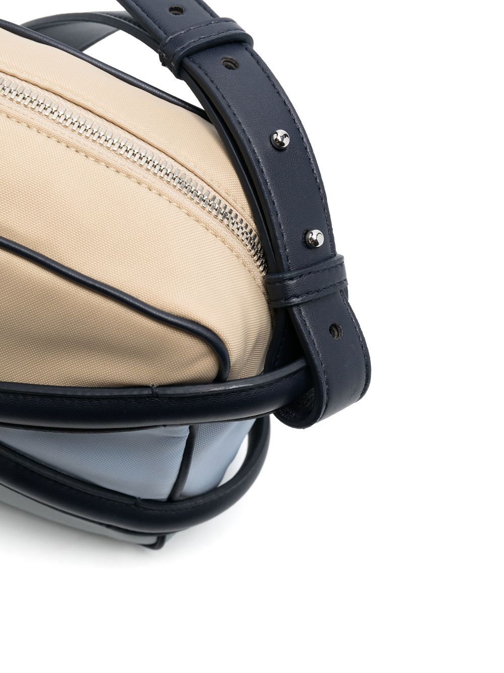 Alexander McQueen logo-print camera bag