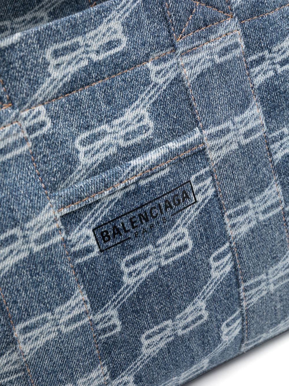 Ba*len*cia*ga hardware bb monogram-print tote bag