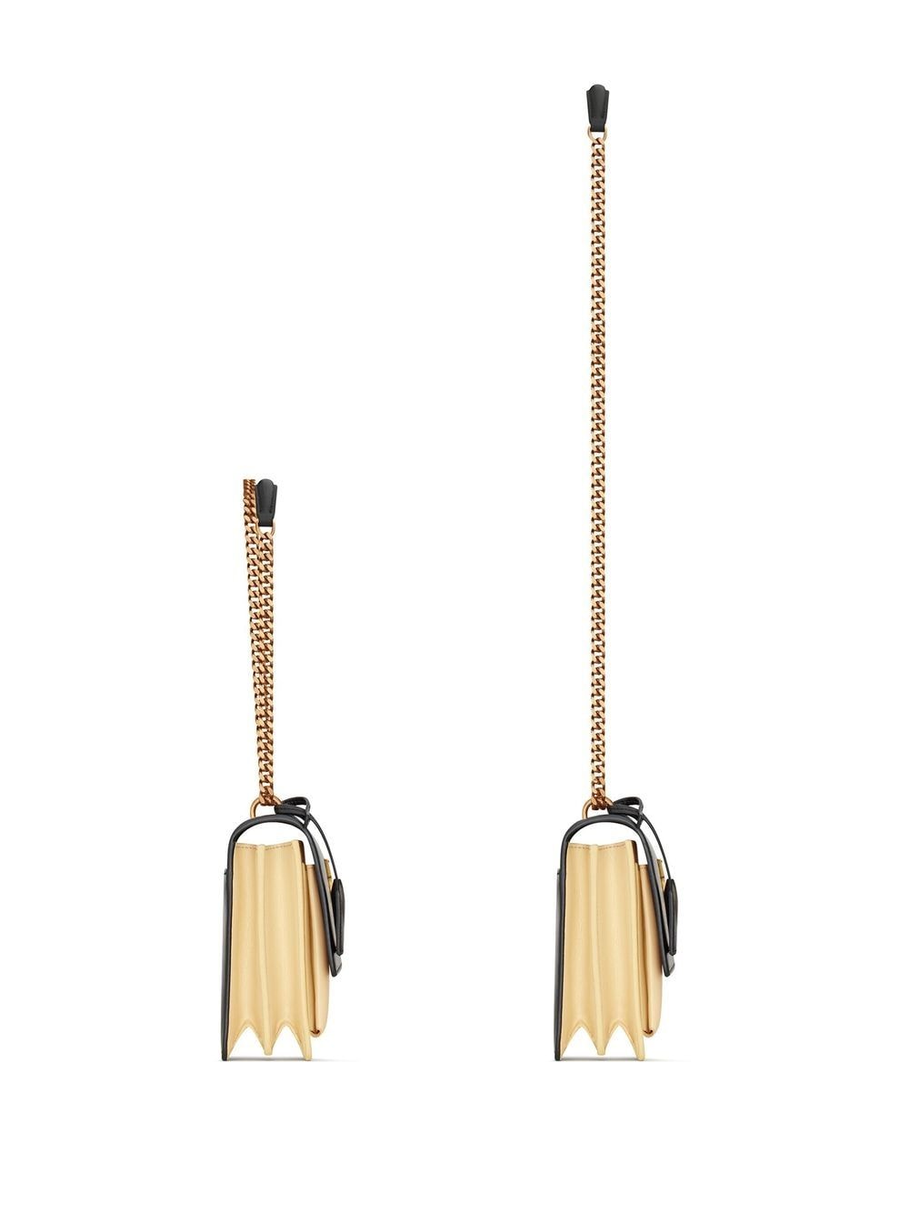 Saint Laurent Sunset two-tone shoulder bag